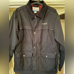 Columbia Sportswear flannel lined Loma Vista size medium in black